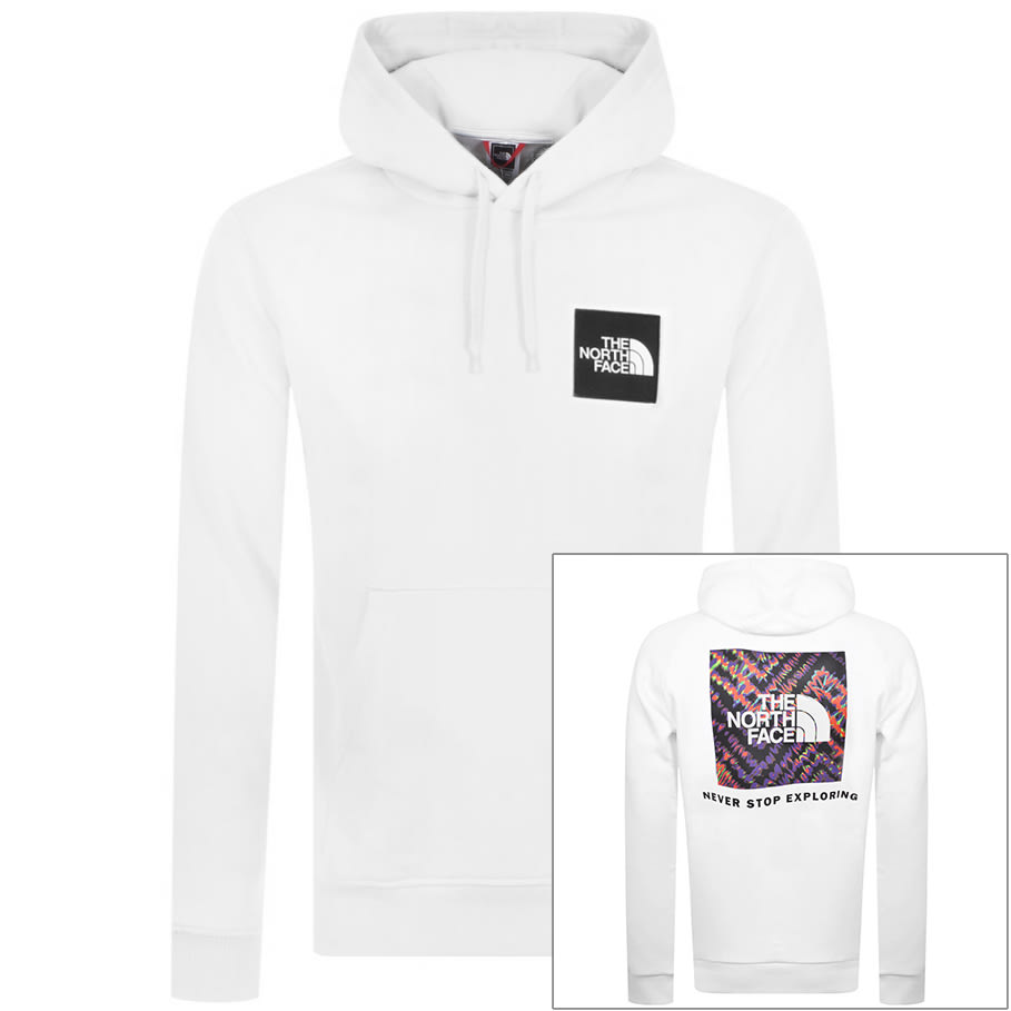 Alternative Image for ProductThe North Face Shibori Hoodie White1